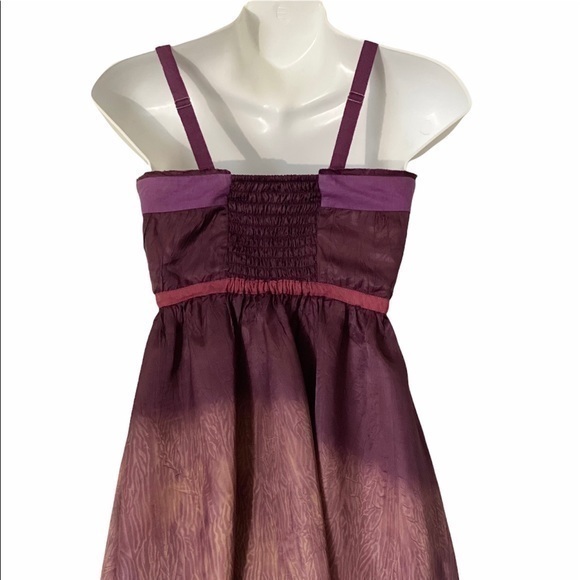 Free People Purple Ombré Dress Size 0 - Picture 3 of 10